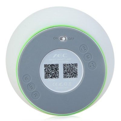 Candeeiro com altifalante » leitor MP3 » entrada cartão de memória