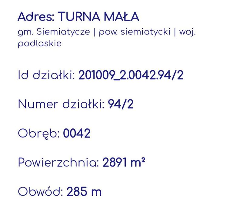 Działka do sprzedania