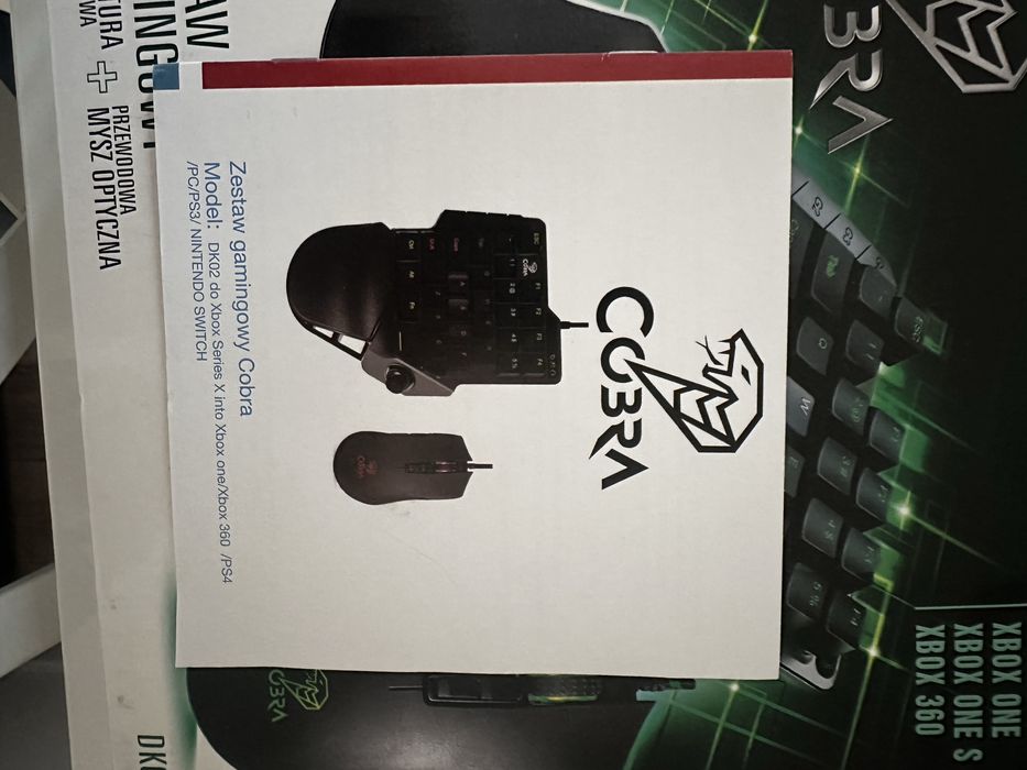 Zestaw gamingowy Cobra DK02