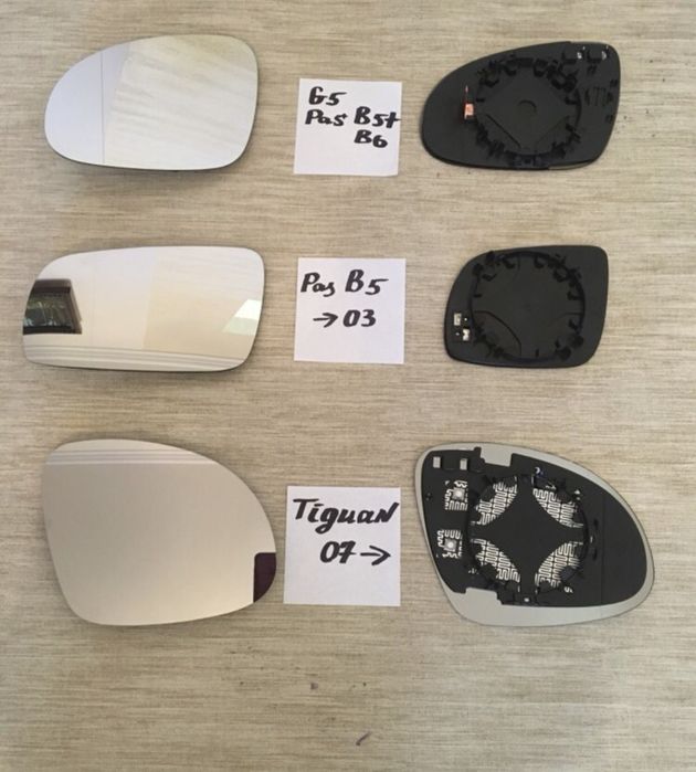 Зеркало Вклад Повороти Pas B5+Pas B6 B7 Golf