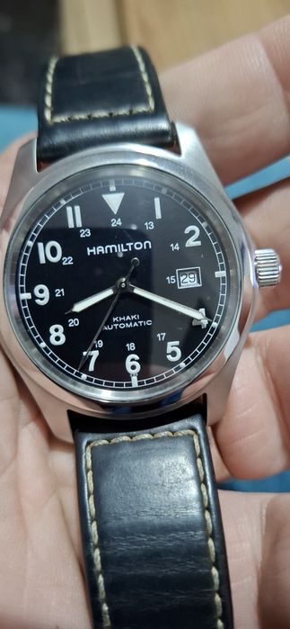 Relógio Hamilton khaki automático 42mm
