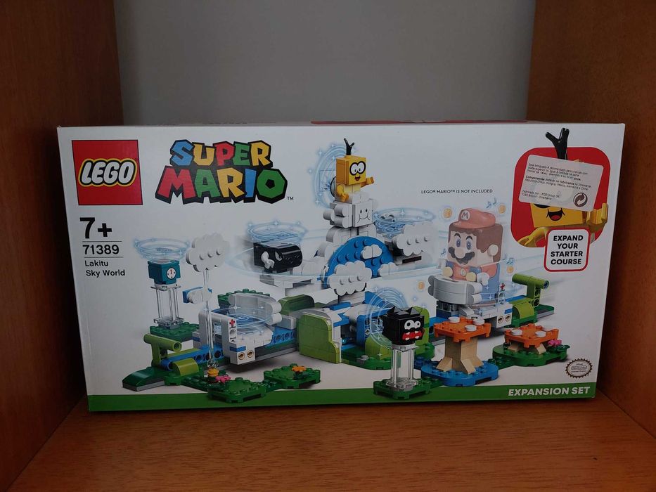 Lego, Super Mário, Lakitu Sky World, 71389, produto descontinuado