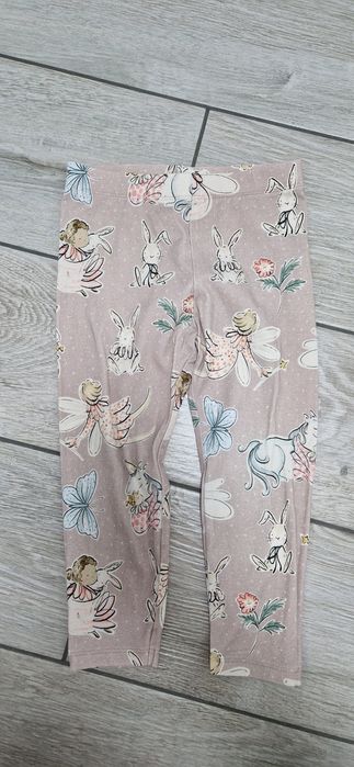 Next spodnie legginsy wróżki jednorożce króliczki