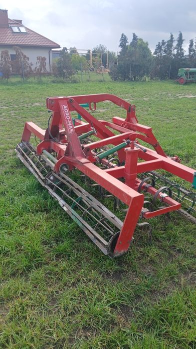 Agregat uprawowo siewny Agromasz 3 metry hydropak  wał strunowy