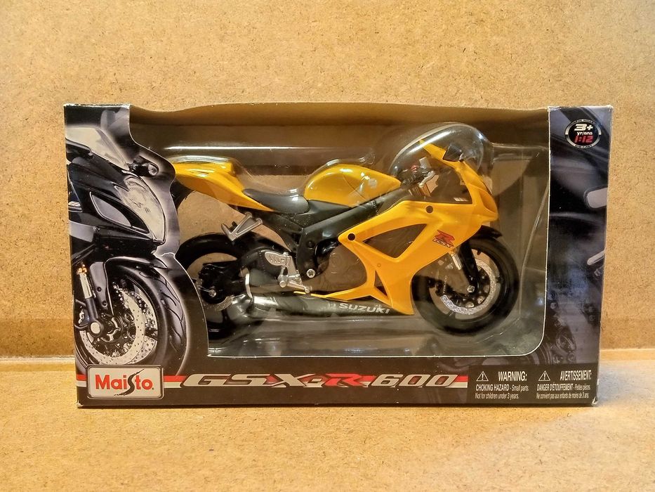 MAISTO 1/12 Motociclo Susuki GSX-R600