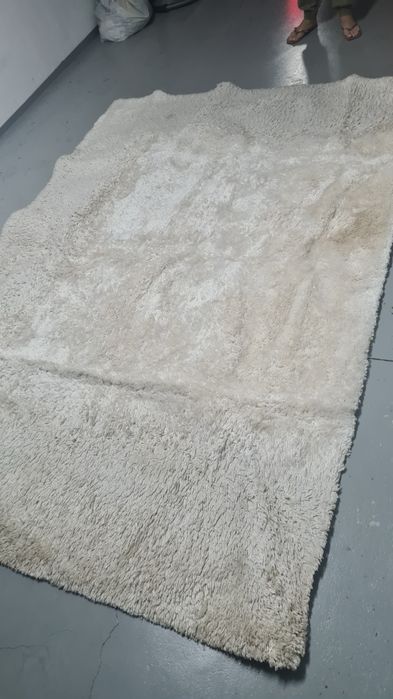 Tapete 3x2m branco creme