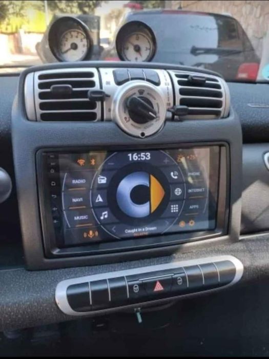 Rádio Android 13 com GPS Smart fortwo W451 (Artigo Novo)