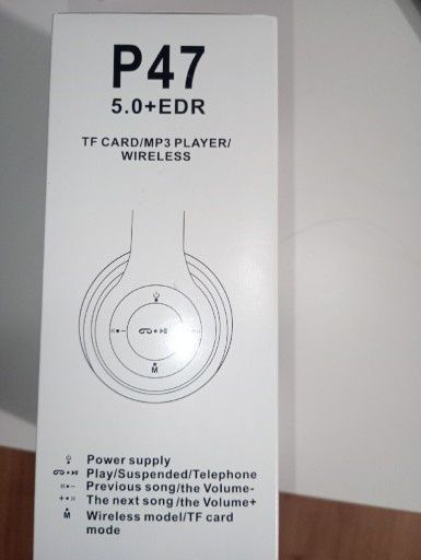 Nowe bezprzewodowe słuchawki Bluetooth P47