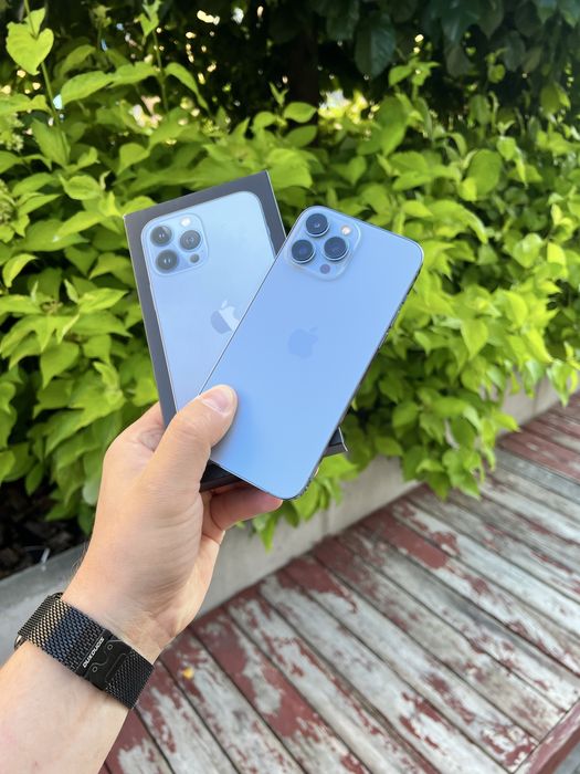В ідеальному стані iPhone 13Pro Max 128Gb Neverlock Siera Blue