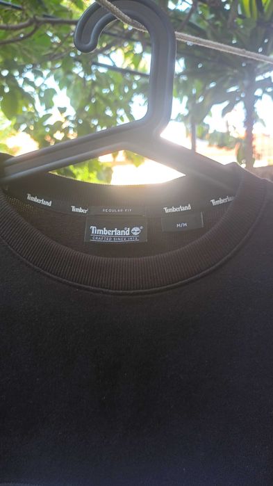 Camisola Timberland preta para homem