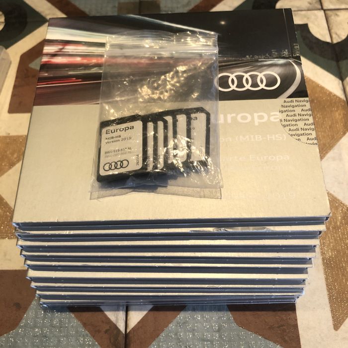 Карты навигации. Volkswagen, Audi