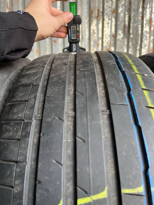 Шины БУ 255 45 R 19 HANKOOK s1evo3 EV T2 Лето Комплект резина