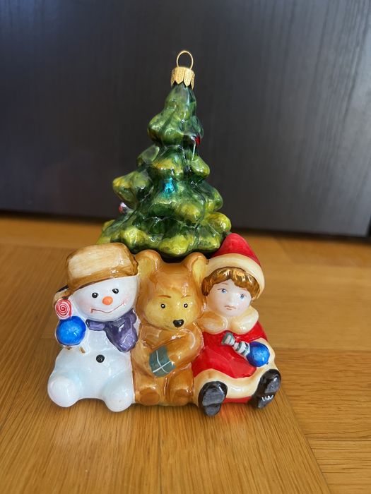 Bombka Choinka z trzema postaciami Komozja