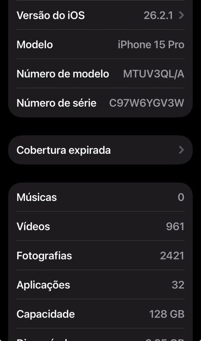 Iphone 15 pro, 128g