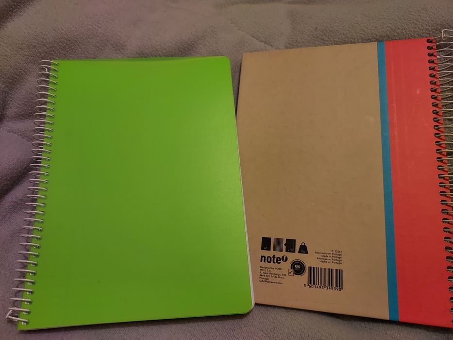 2 Note A5 Notebooks