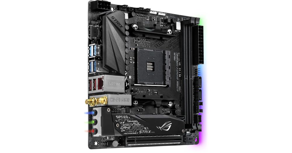 ASUS ROG Strix B450-I Gaming Mini-ITX Motherboard
