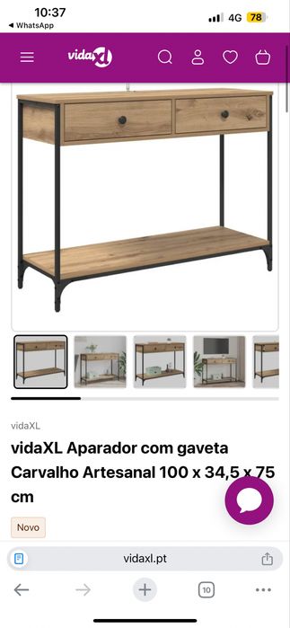 Consola/Aparador Novo