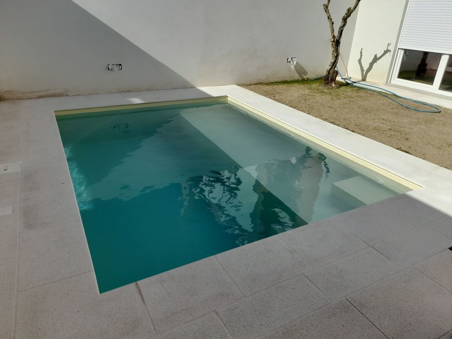 Tela armada para piscinas