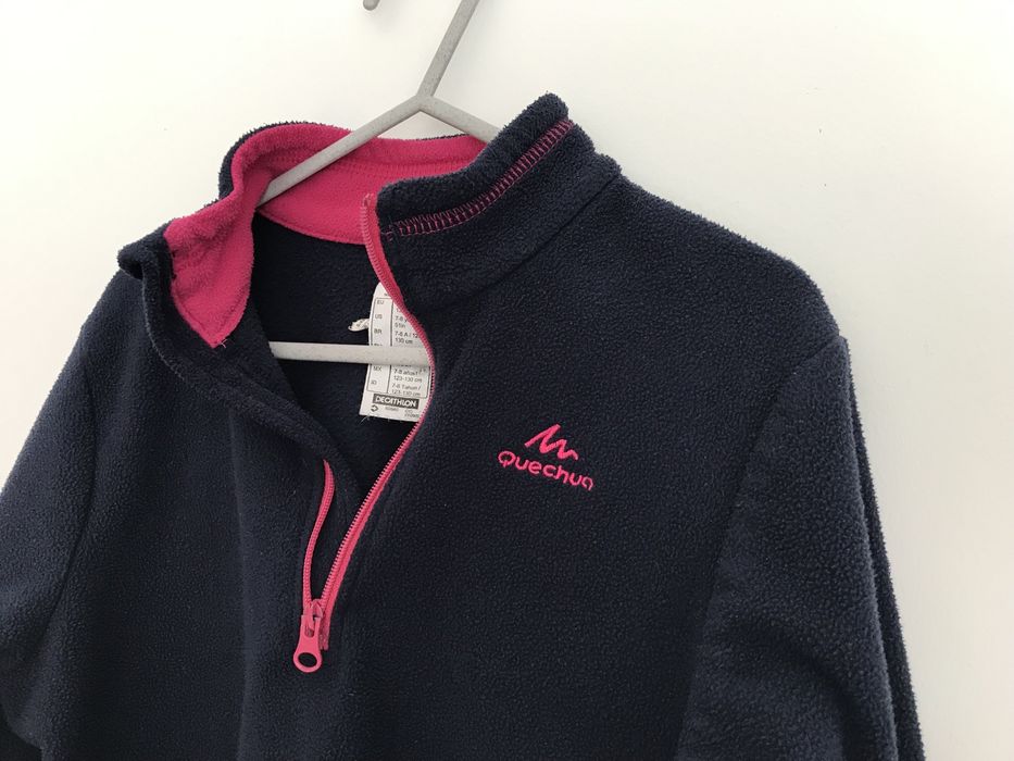 polar turystyczny fleece MH100 Quechua Decathlon 7/8 lat 123-130 cm