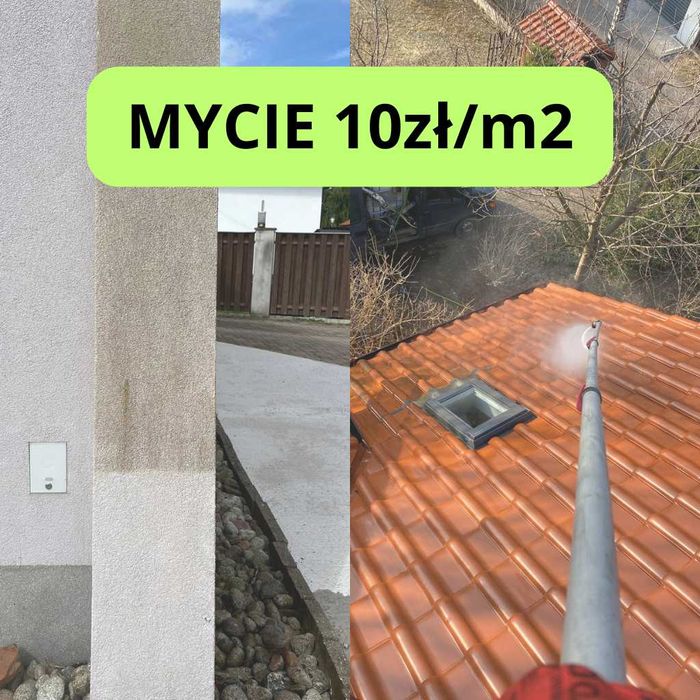 Mycie Malowanie Elewacji | Dachów | Kostki | GWARANCJA, Darmowa wycena