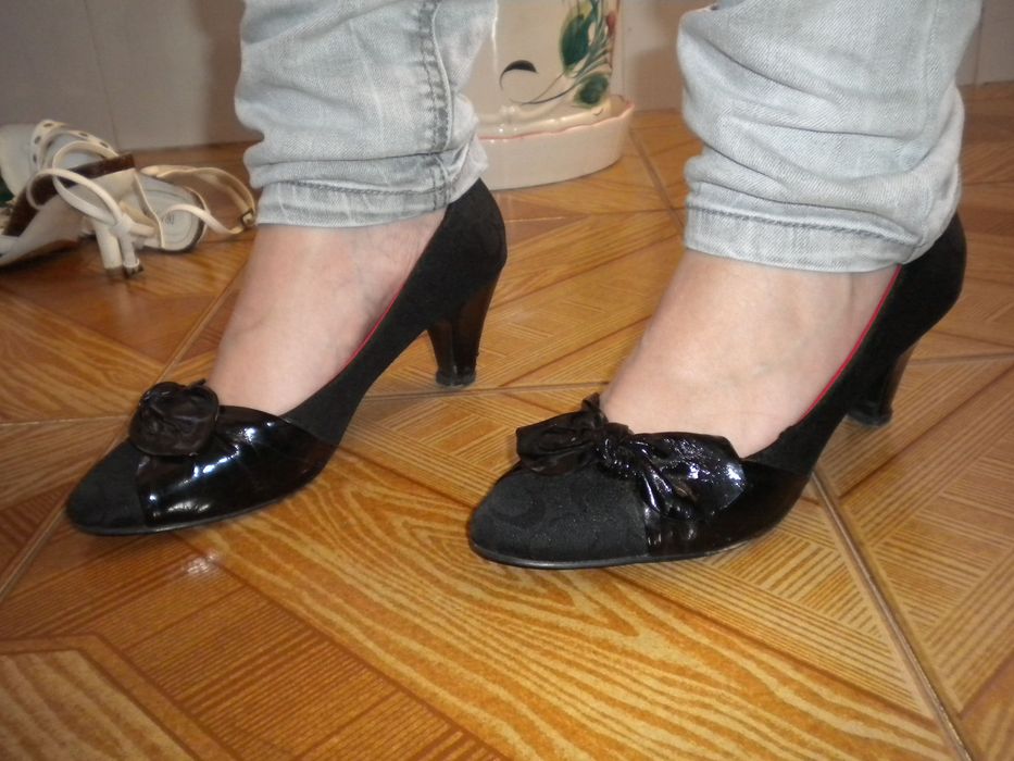Sapatos Pretos super confortáveis Nº 38