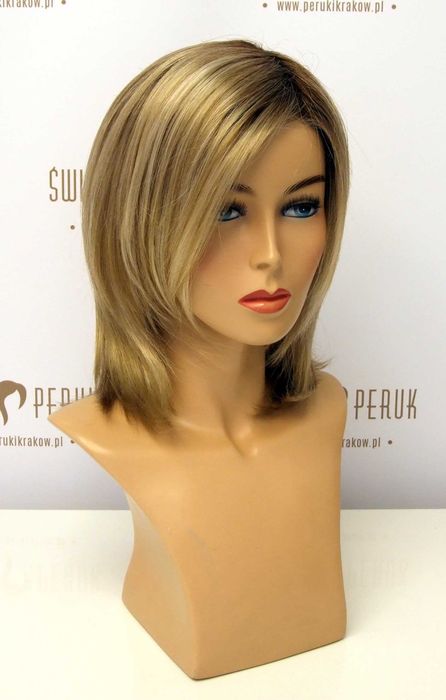 Peruka półdługa z włosów syntetycznych Tarnobrzeg