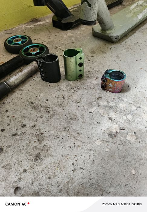 Деталі до трюкового самокату