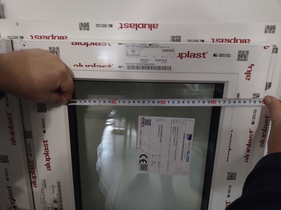 Okno PCV 1050mm/850mm