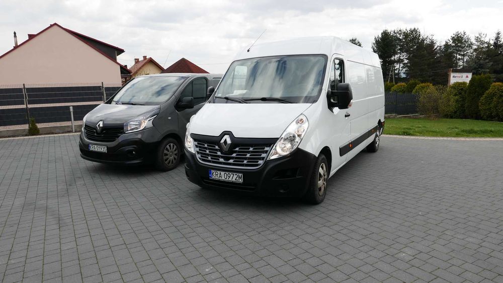 Wynajem aut dostawczych, wypożyczalnia samochodów Master, Trafic