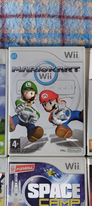 Nintendo Wii + 10 Jogos + Acessórios (Pack Completo)