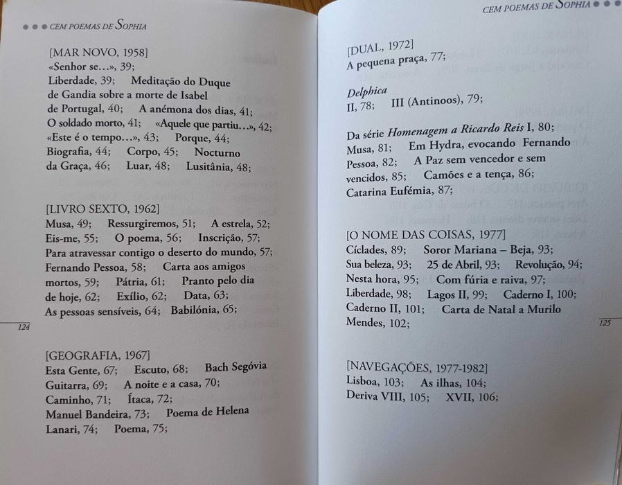 Cem poemas de Sophia - Sophia de Mello Breyner Andresen