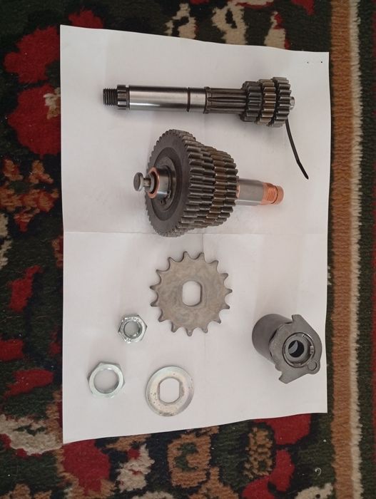 Simson S51 Skrzynia 4-biegowa