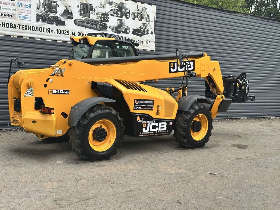 Телескопічний навантажувач (погрузчик) jcb 540-140