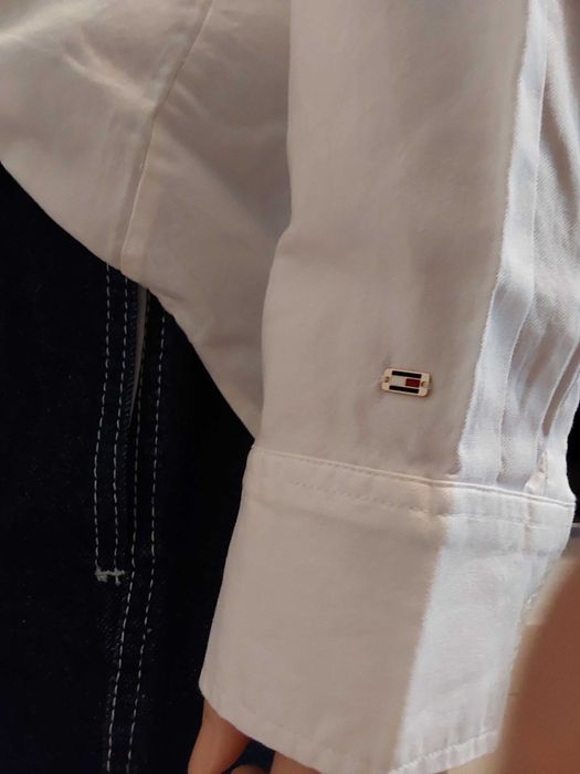 Camisa Blusa Femenina Tommy Hilfiger Branca Nova