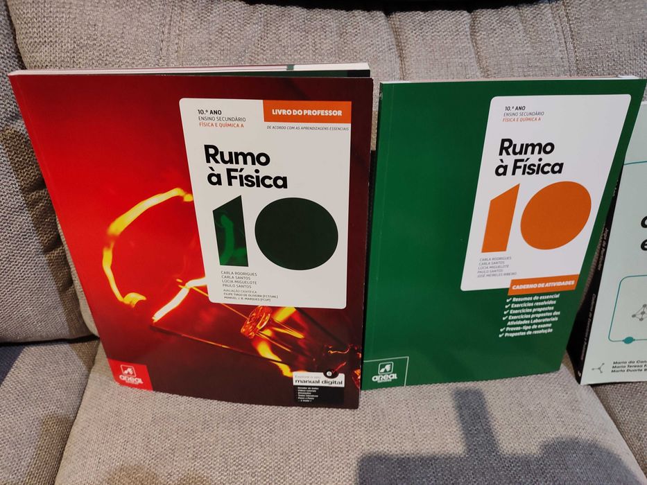 Manuais escolares como novos e baratos+ cad. atividades+ prep. exames