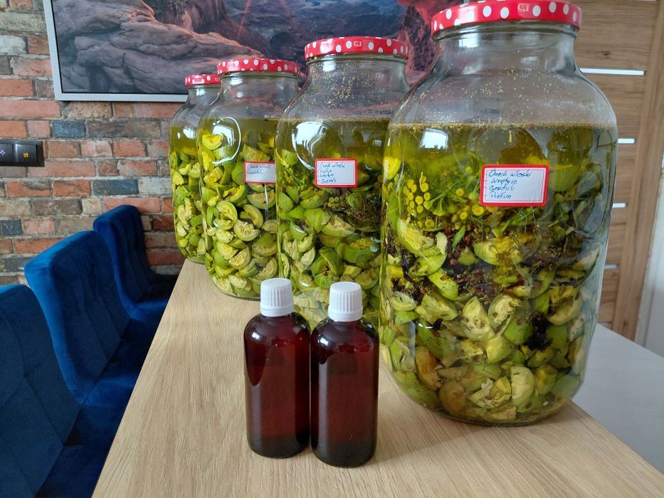 Mikstura na pasożyty,wrotycz goździk piolun, młody orzech włoski 200ml