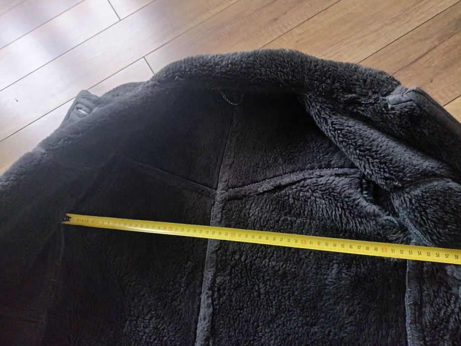 Vintage retro kożuch męski M