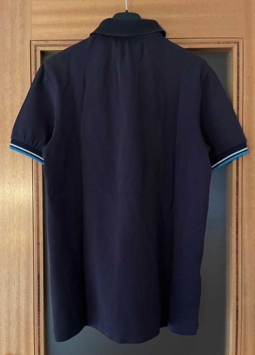 Pólo azul marinho da Fred Perry - Homem - Tamanho S