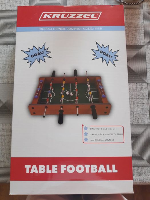 Gra piłkarzyki stołowe