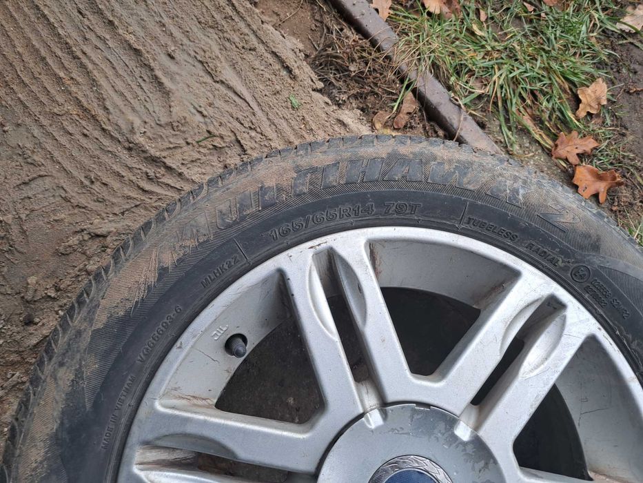 Alufelgi 14"  Fiat Panda II opony lato 165/65r14 4x98