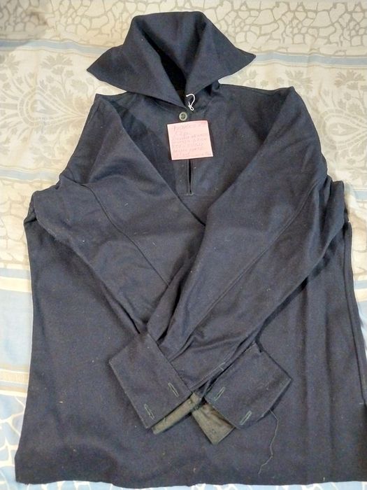 Фланка морская  синяя из сукна,52 размер, 5 рост.