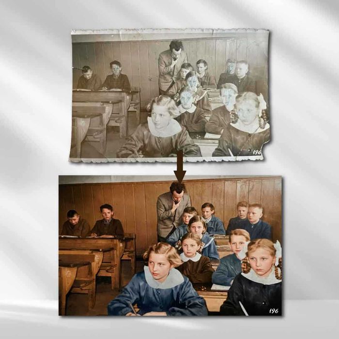 Renowacja starych zdjęć / retusz fotografii
