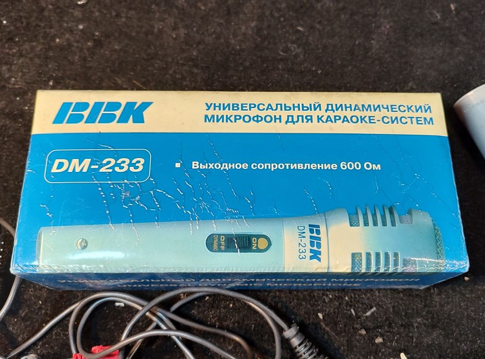 BBK CD-VIDEO Player Микрофон Караоке Старый Пират Коллекционерам