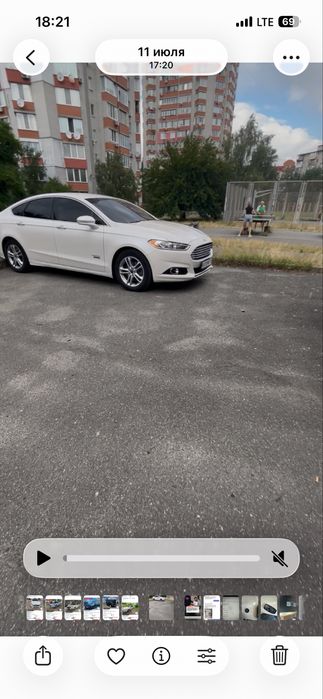 Ford Fusion розетка + гибрид + титаниум