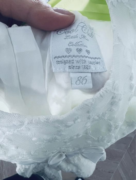 Sukienka na chrzest roczek komunia wesele