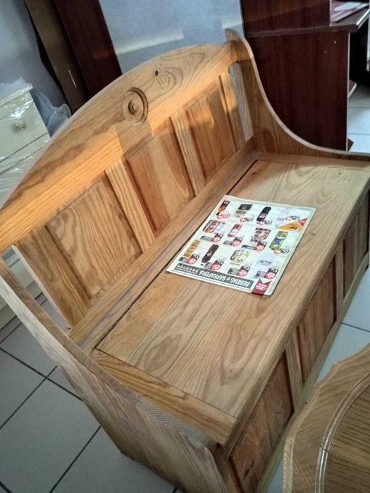 Banco Arca em Pinho 1,20m (ref 29)