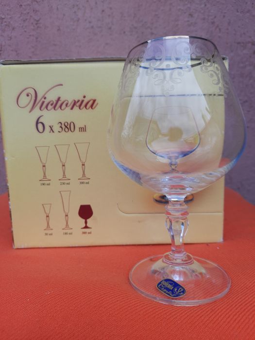 Бокалы для брэнди,богемия.