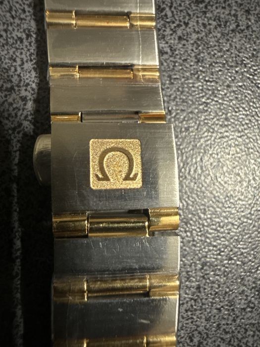 Bransoleta Omega Constellation 95 – bikolor 23,20mm (03635) [ko18]