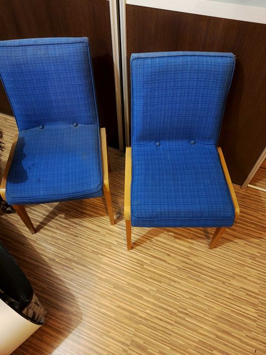 Krzesła PRL orginalne, 5 sztuk