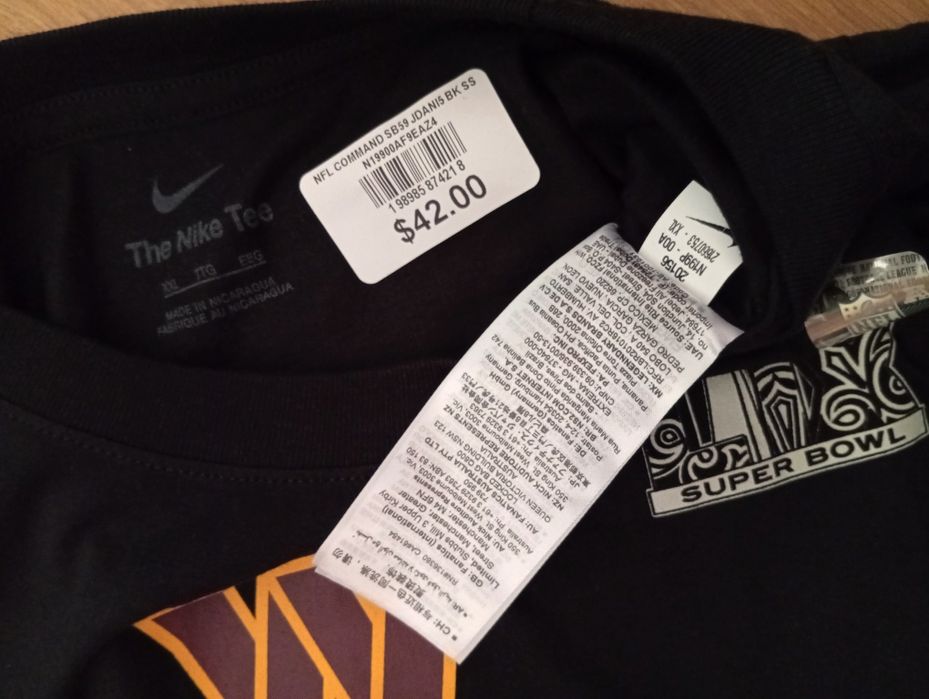 NIke L-XXL батал!Чоловічі чорні футболки великого розміру